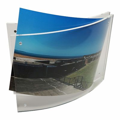 L'esposizione acrilica della foto del certificato dello SGS ha curvato l'album delle cornici