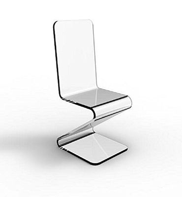 Alta trasparenza leggera del plexiglass della sedia acrilica del lucite Z