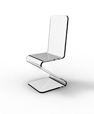 Alta trasparenza leggera del plexiglass della sedia acrilica del lucite Z
