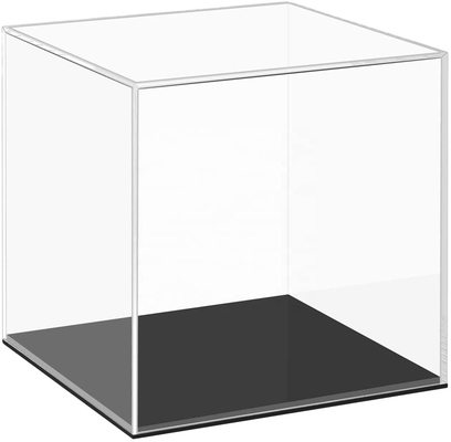 Monti la protezione antipolvere del contenitore per esposizione acrilico aperto del cubo per i giocattoli delle action figure